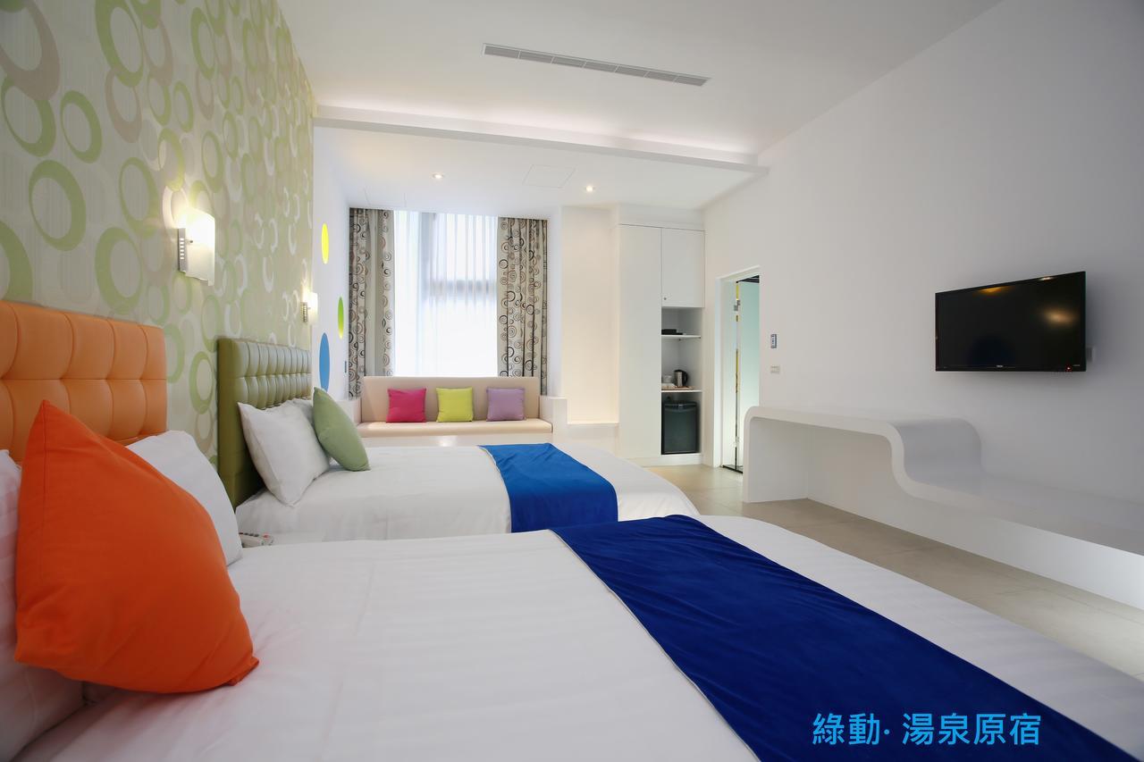 Green Life Spa Hot Spring Hotel Ťiao-si Exteriér fotografie